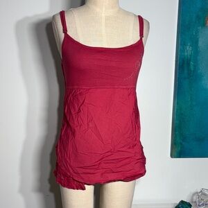 Chic Red Camisole Top
